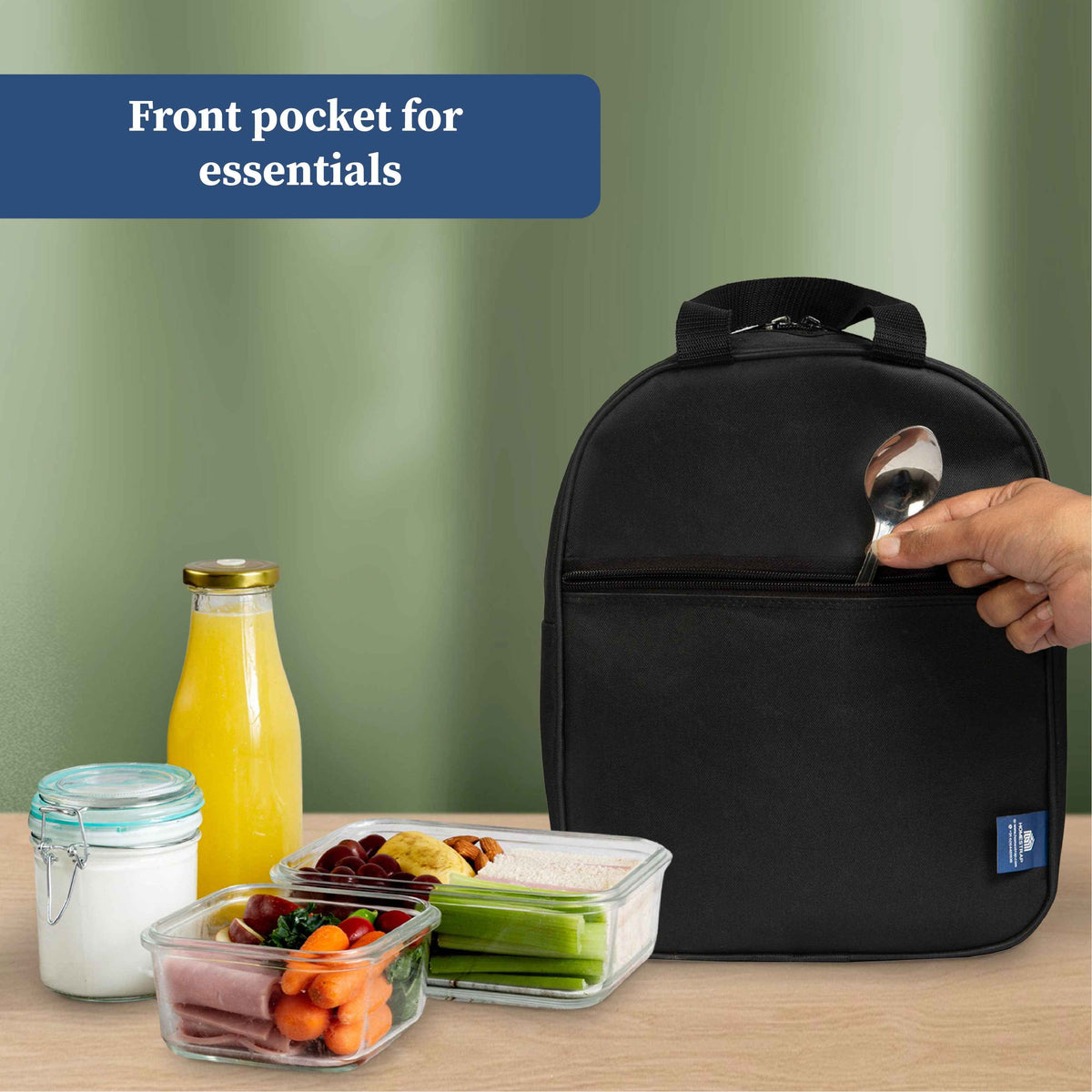 Insulated Lunch Bag with Waterproof Lining