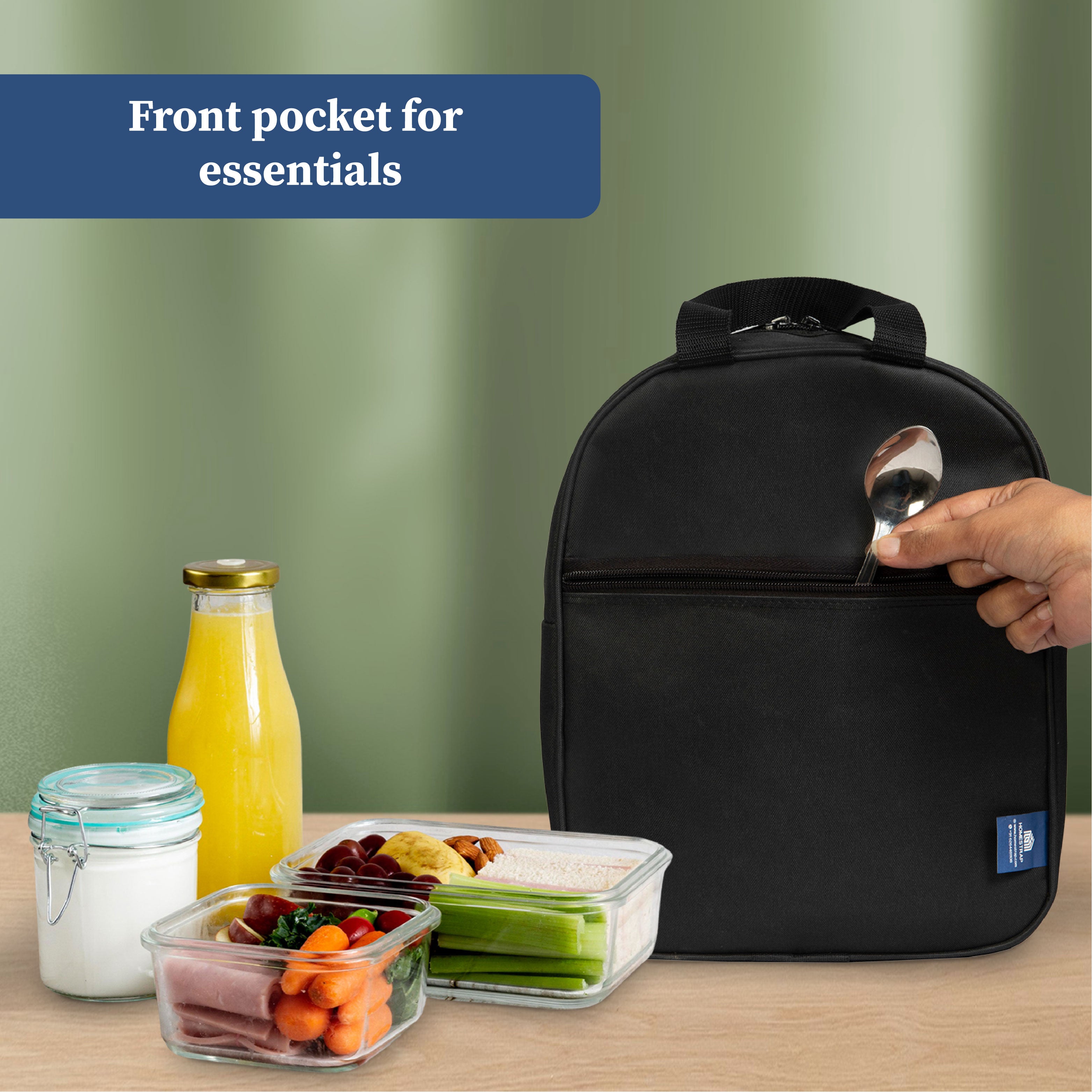 Insulated Lunch Bag with Waterproof Lining