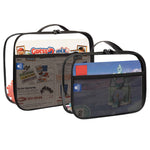 Multi purpose Transparent Toy and Board Game Storage Bags