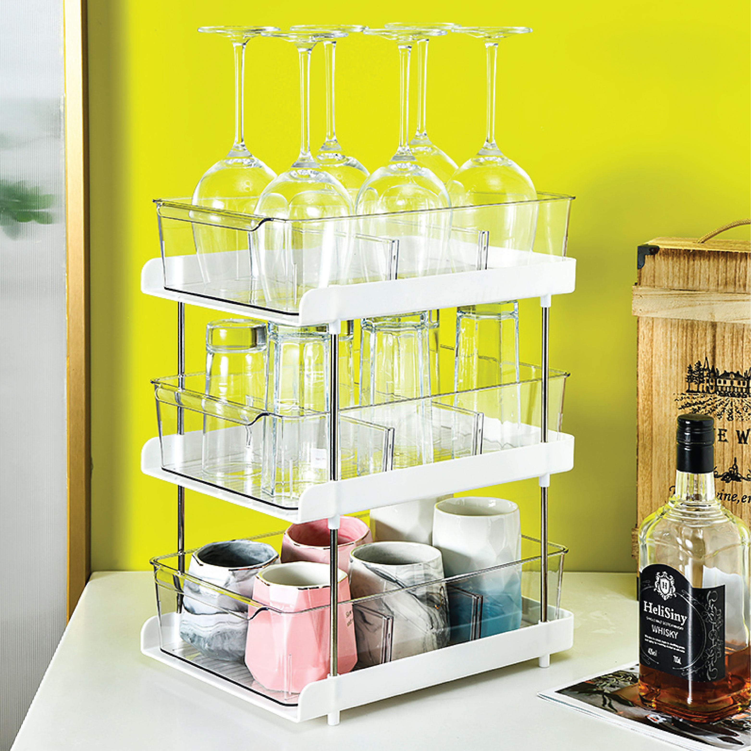 Trio Stack | 3 Tier Shelf Organizer