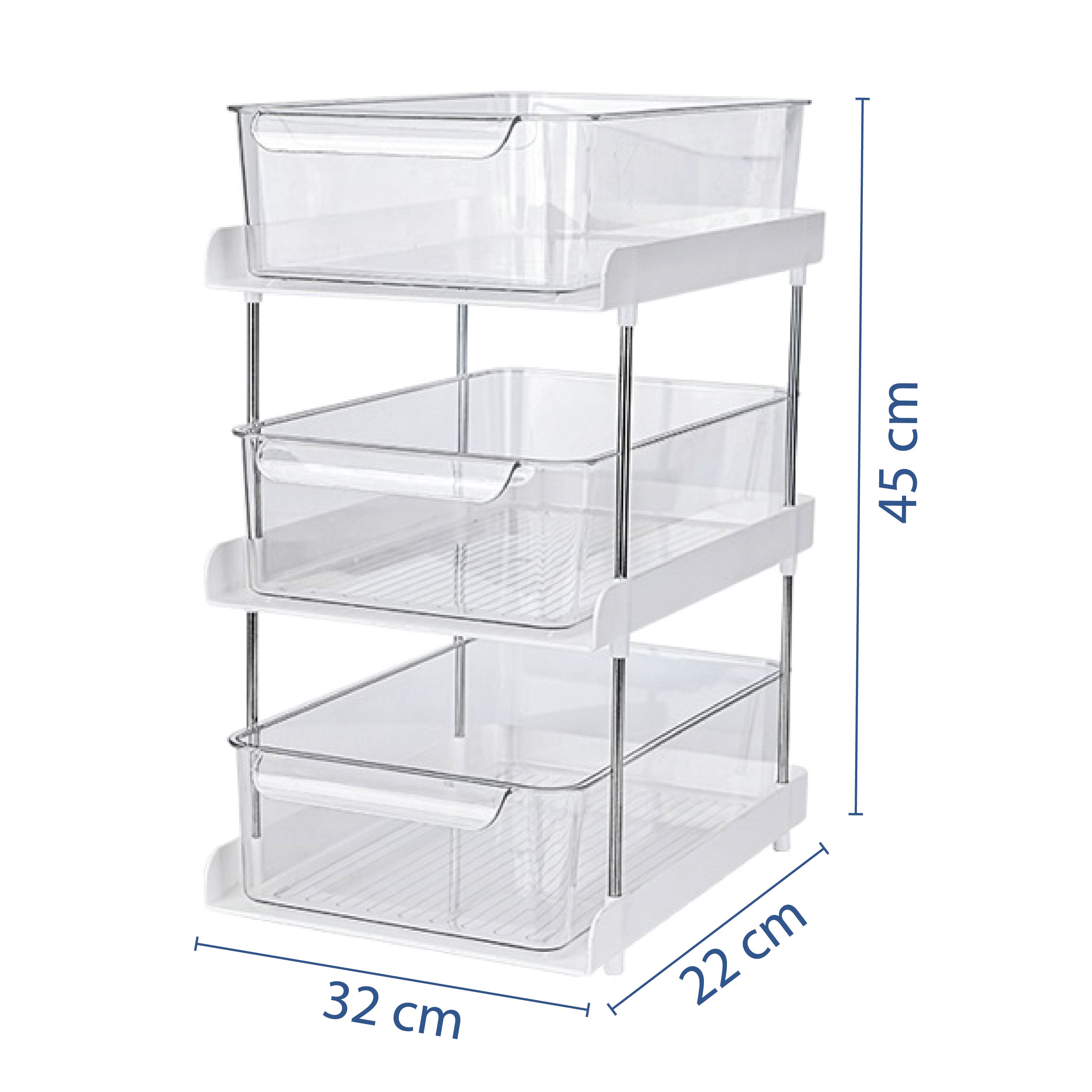 Trio Stack | 3 Tier Shelf Organizer