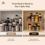 Twin Tier Spin – 2-Tier Rotating Organizer