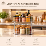 Twin Tier Spin – 2-Tier Rotating Organizer