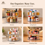 Twin Tier Spin – 2-Tier Rotating Organizer