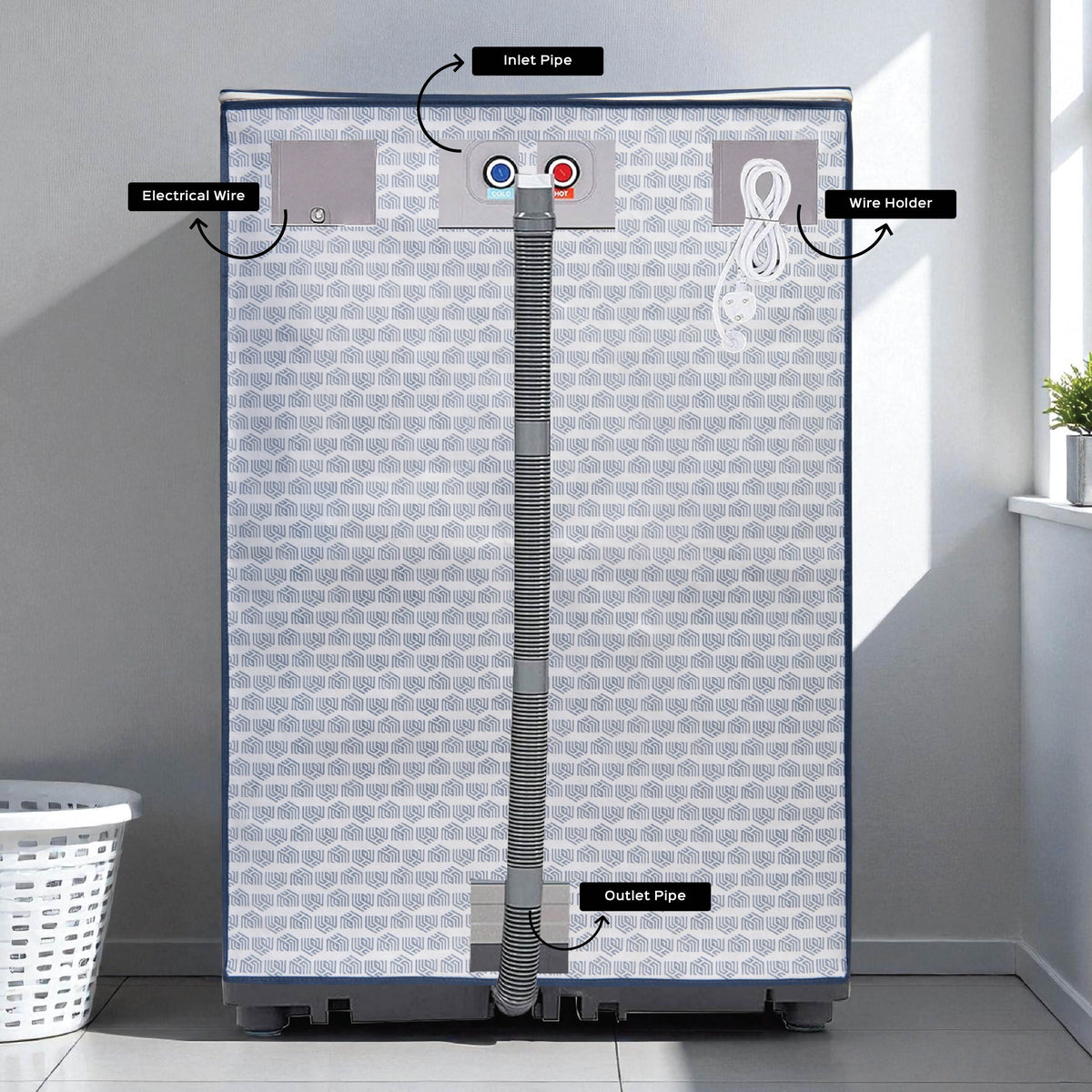 Top Load Washing Machine Cover - Homestrap