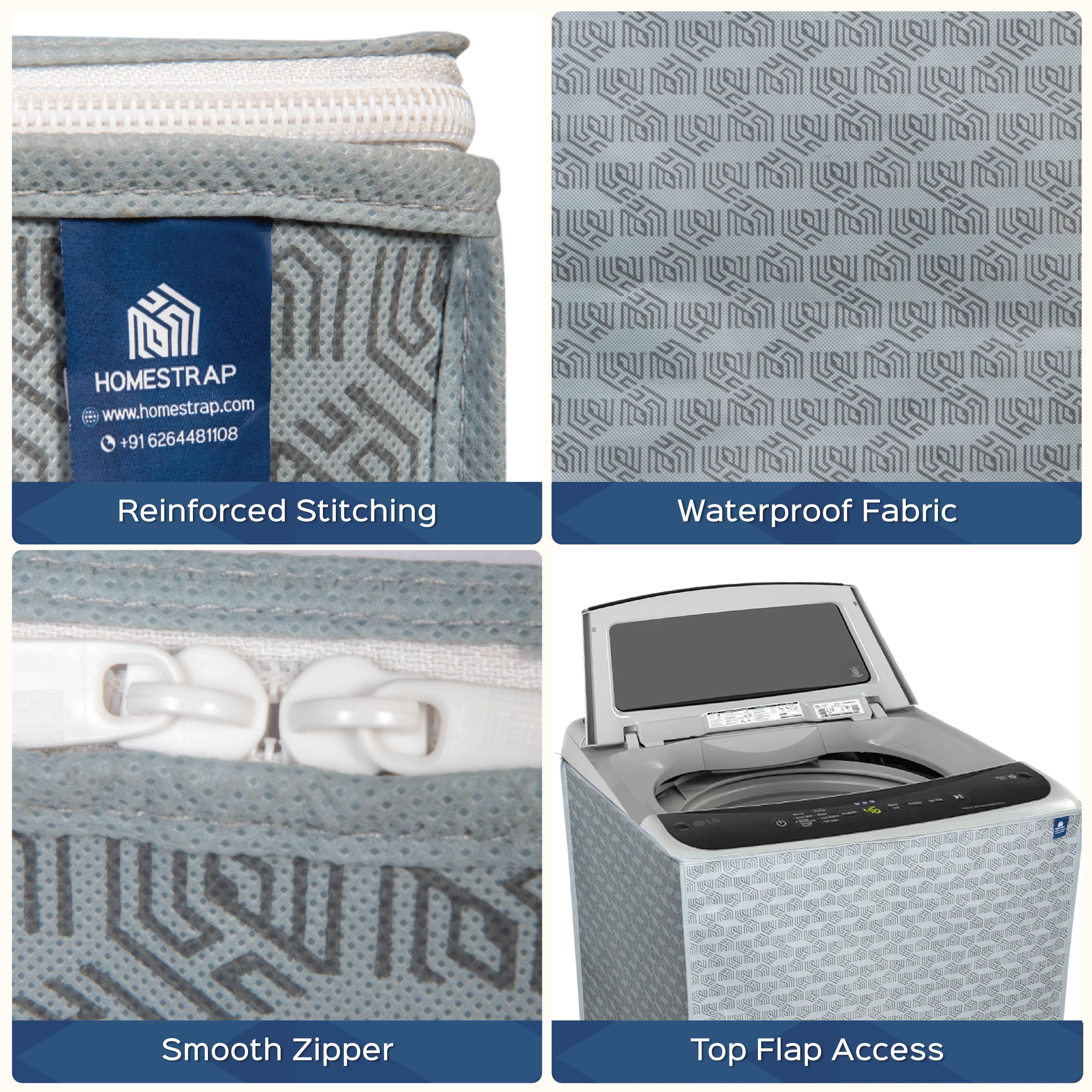 Top Load Washing Machine Cover