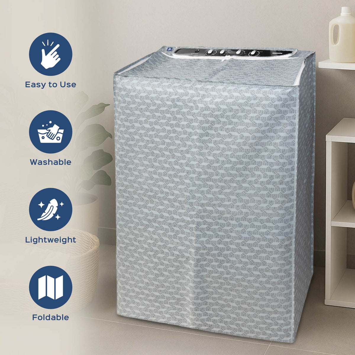 Semi Automatic Washing Machine Cover - Homestrap