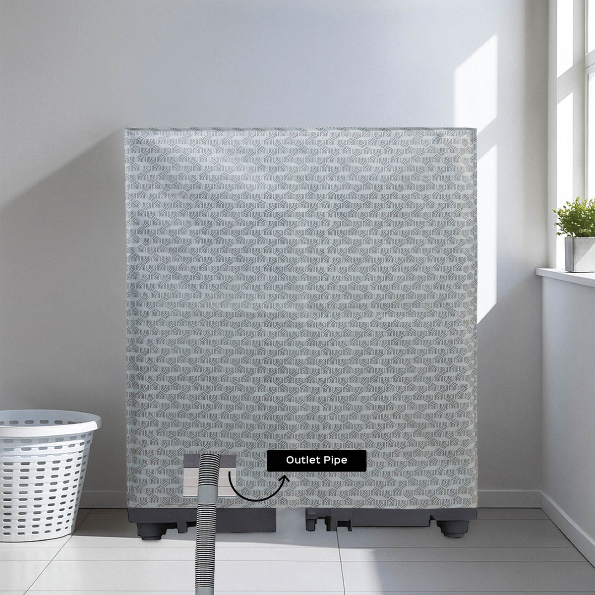 Semi Automatic Washing Machine Cover - Homestrap