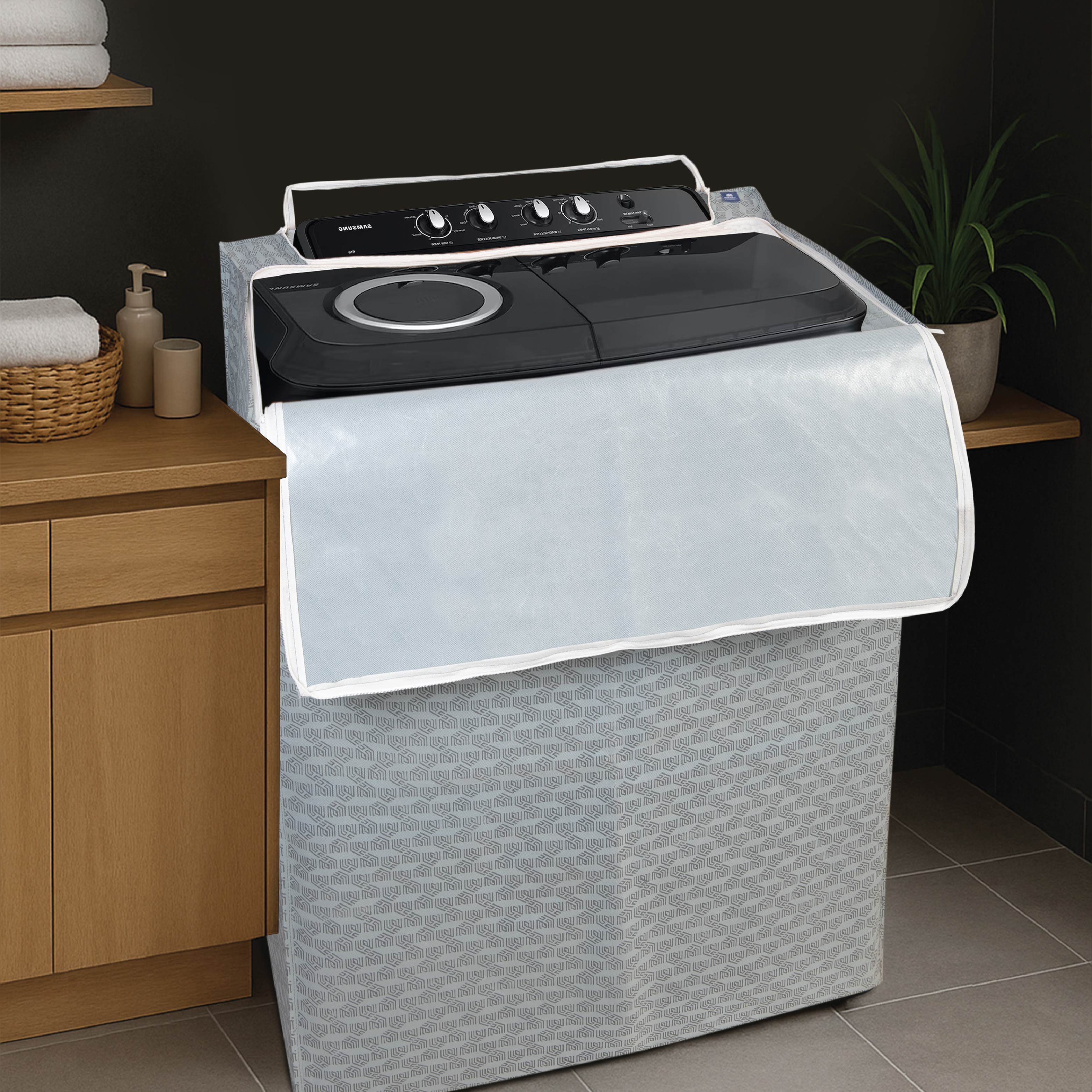 Semi Automatic Washing Machine Cover - Homestrap