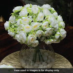 Sokai Mini Rose-Style Peony Flower Bunch - Set of 3 - Homestrap