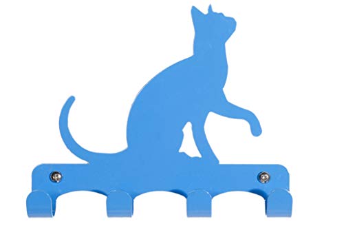 Cat Shape Wall Mounted Metal Hook