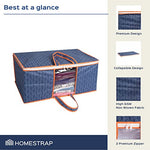 Underbed Organizer | Blanket, Pillow Storage Bag - Homestrap