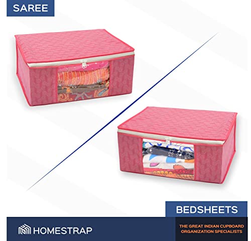 Printed Saree Cover | Clothes Storage Bag