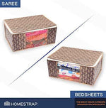 Printed Saree Cover | Clothes Storage Bag