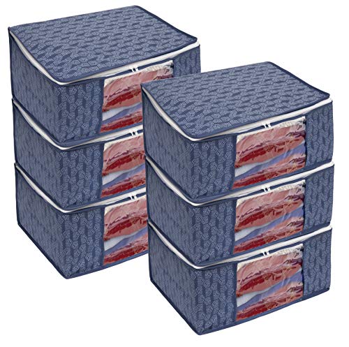 Printed Saree Cover | Clothes Storage Bag - Homestrap