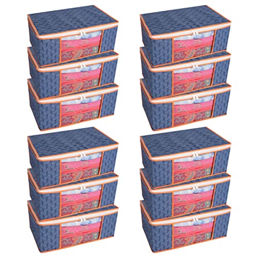 Printed Saree Cover | Clothes Storage Bag - Homestrap