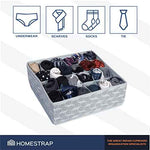 Set of 2 Socks cum Undergarment Organizer | 24 Compartments