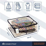 Transparent Plastic Saree Cover for Neat Storage