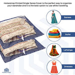 Single Saree Covers, Clothes Storage Bag - Homestrap