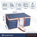 Underbed Organizer | Blanket, Pillow Storage Bag - Homestrap
