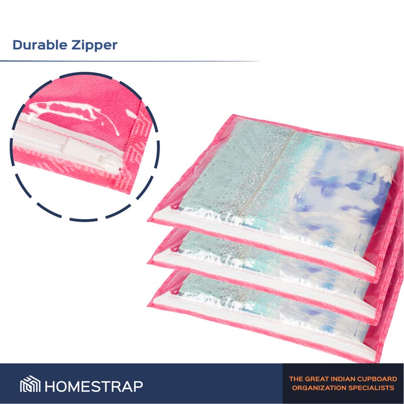 Single Saree Covers, Clothes Storage Bag - Homestrap