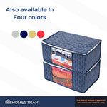Printed Saree Cover | Clothes Storage Bag - Homestrap