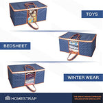 Underbed Organizer | Blanket, Pillow Storage Bag - Homestrap