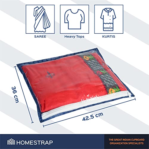 Single Saree Covers, Clothes Storage Bag - Homestrap
