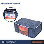 Printed Saree Cover | Clothes Storage Bag - Homestrap