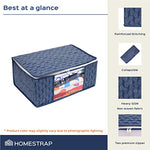 Printed Saree Cover | Clothes Storage Bag - Homestrap