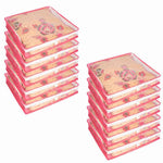 3 inch Height Saree Cover, Clothes Storage Bag | Pack of 10