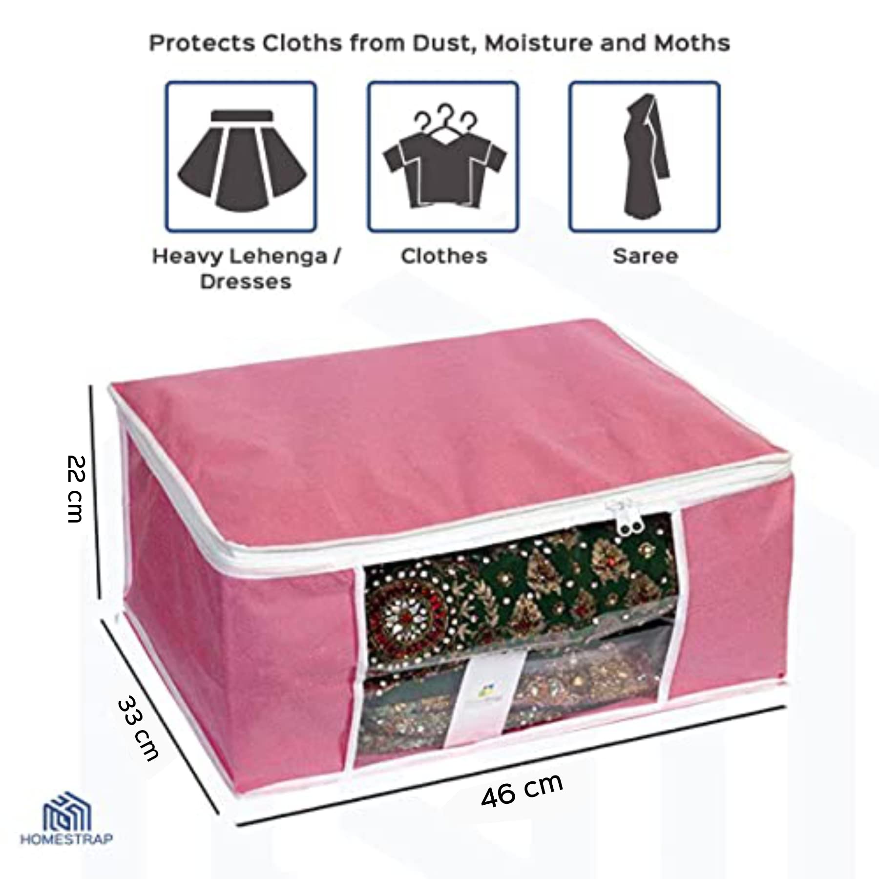 Saree Cover | Clothes Storage Bag