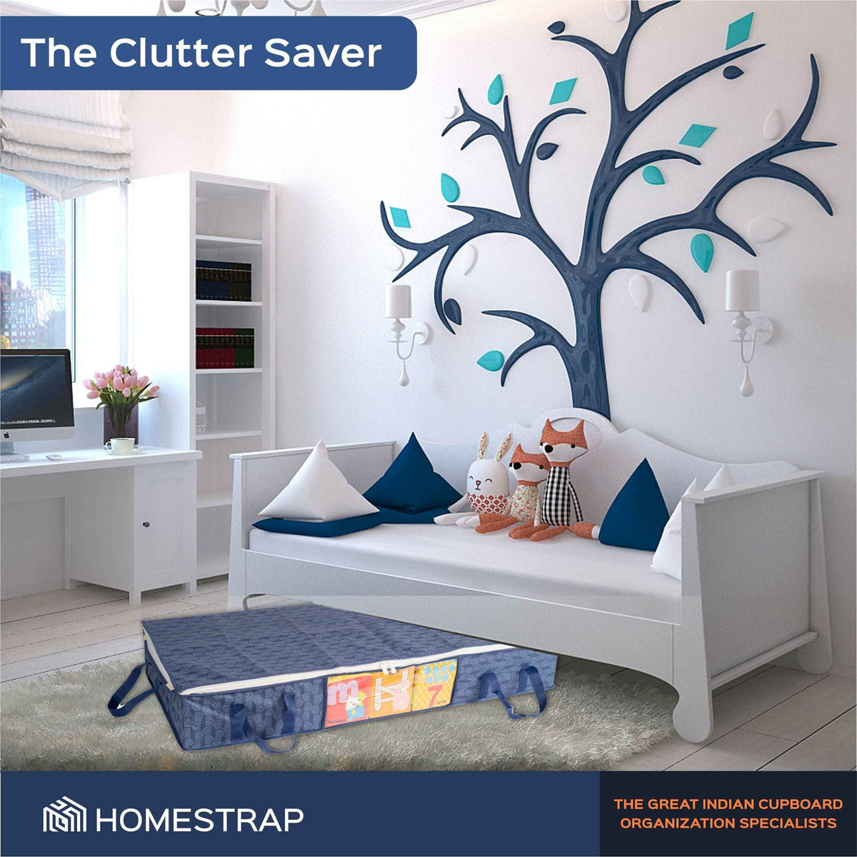 Underbed Organizer | Blanket, Pillow Storage Bag Set of 4