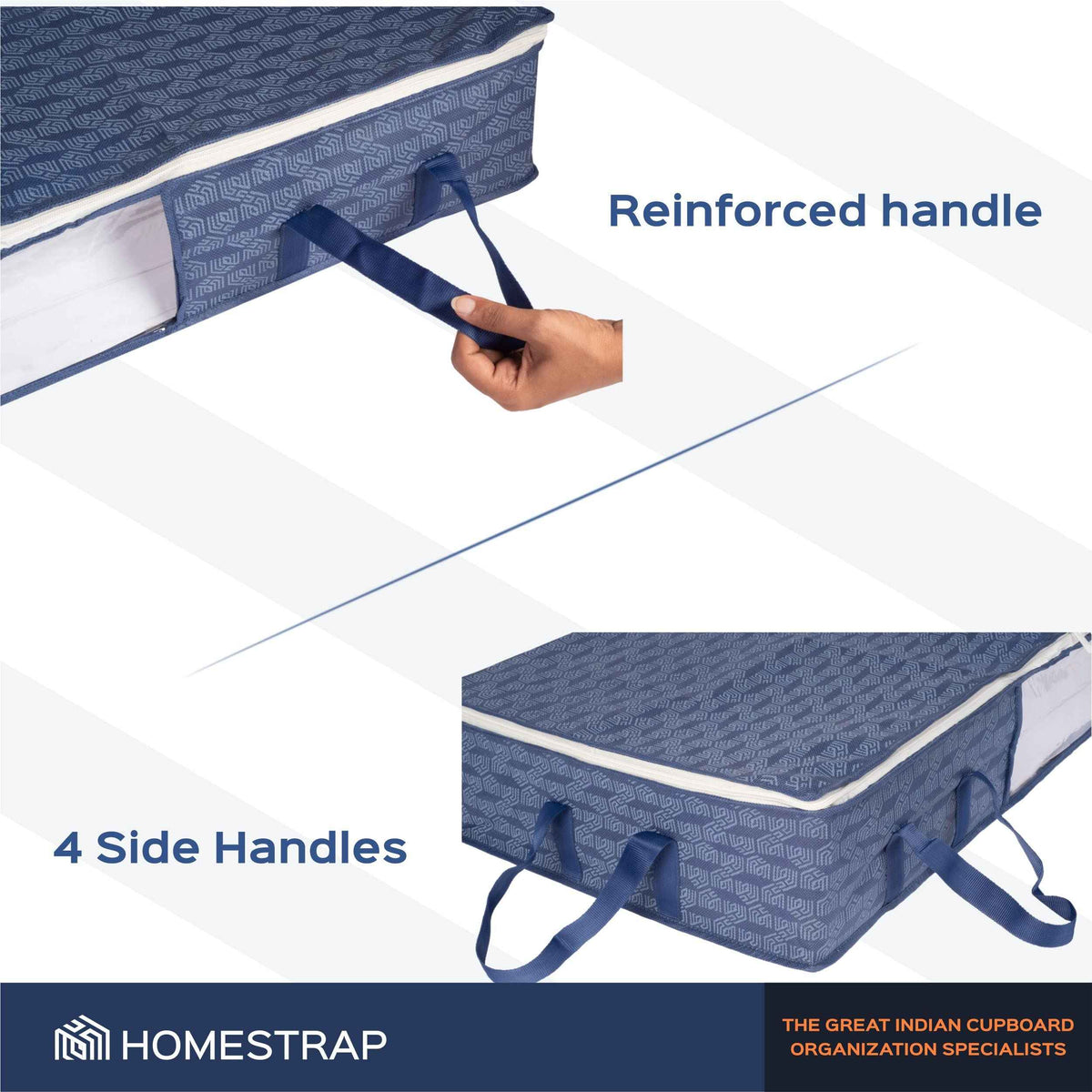 Underbed Organizer | Blanket, Pillow Storage Bag Set of 4