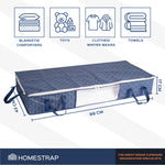 Underbed Organizer | Blanket, Pillow Storage Bag Set of 4