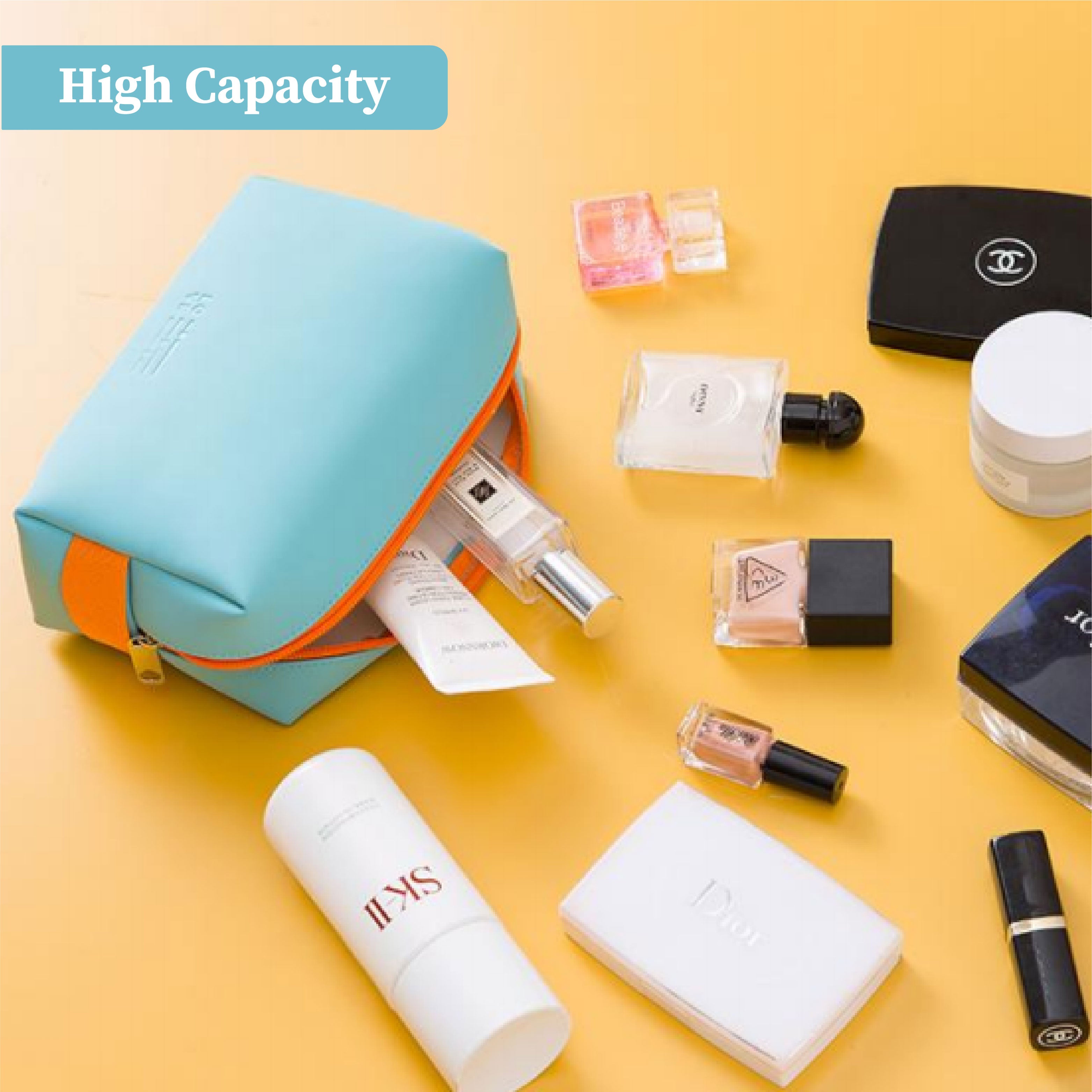 Carry All Case | Cosmetic or Makeup Organizer | Toiletry Bag | Small