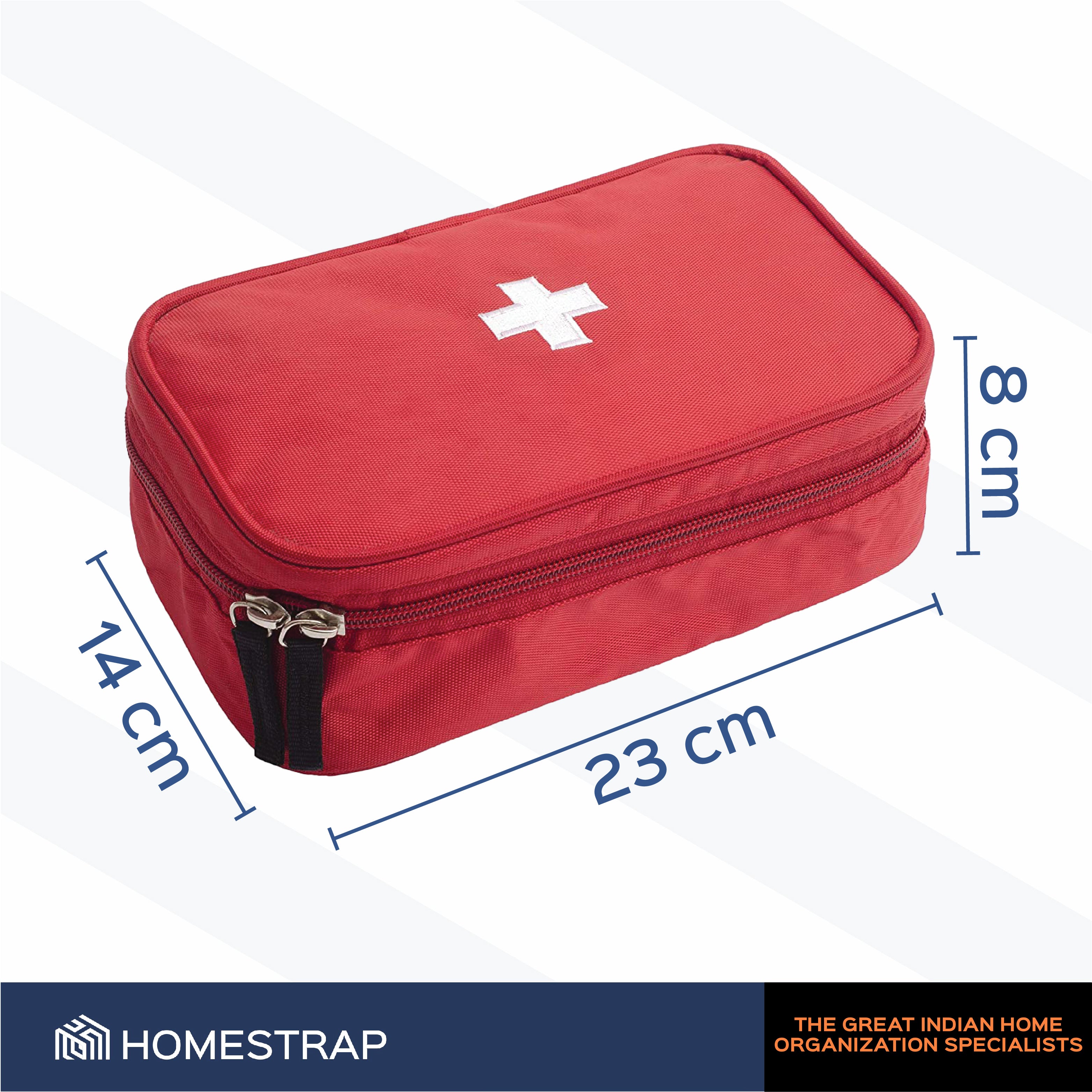 Waterproof First Aid Kit for Car Home Office, Compact Emergency