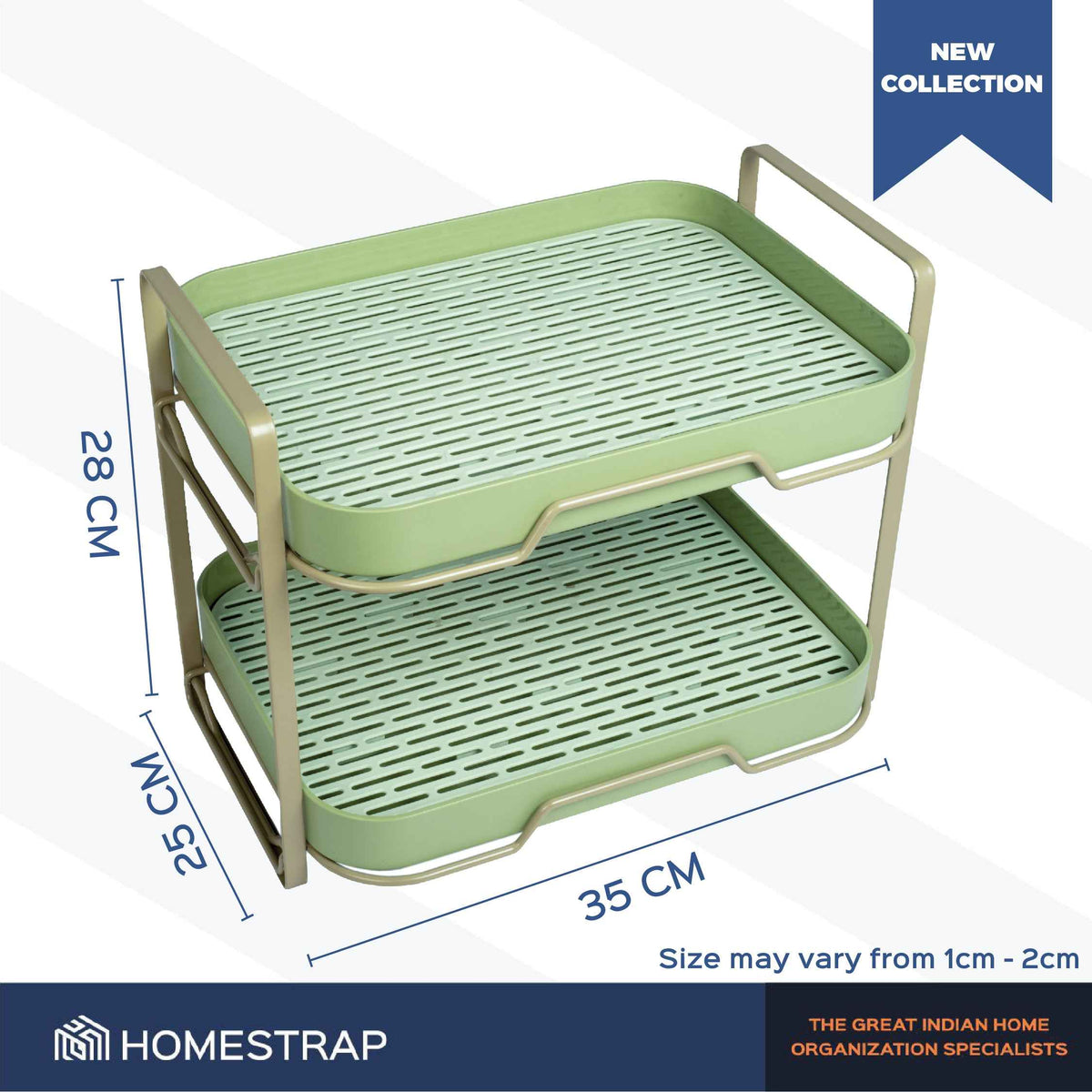 Double Decker Drainer | 2 Shelf Organizer