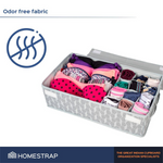 Undergarment Organizer with Lid Closure - Homestrap