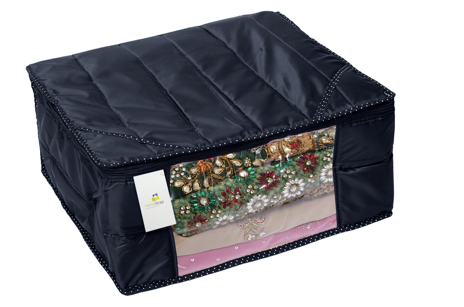 Parachute Quilted Saree Cover | Wardrobe Clothes Organizer