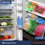 Multicolor Mesh Vegetables Bags - Homestrap
