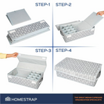 Undergarment Organizer with Lid Closure