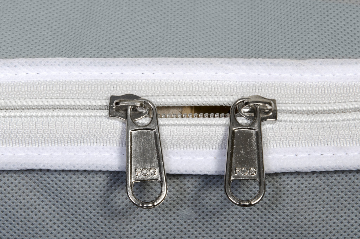 14 Inch Underbed Organizer | Blanket, Pillow Storage Bag Set of 2 - Homestrap