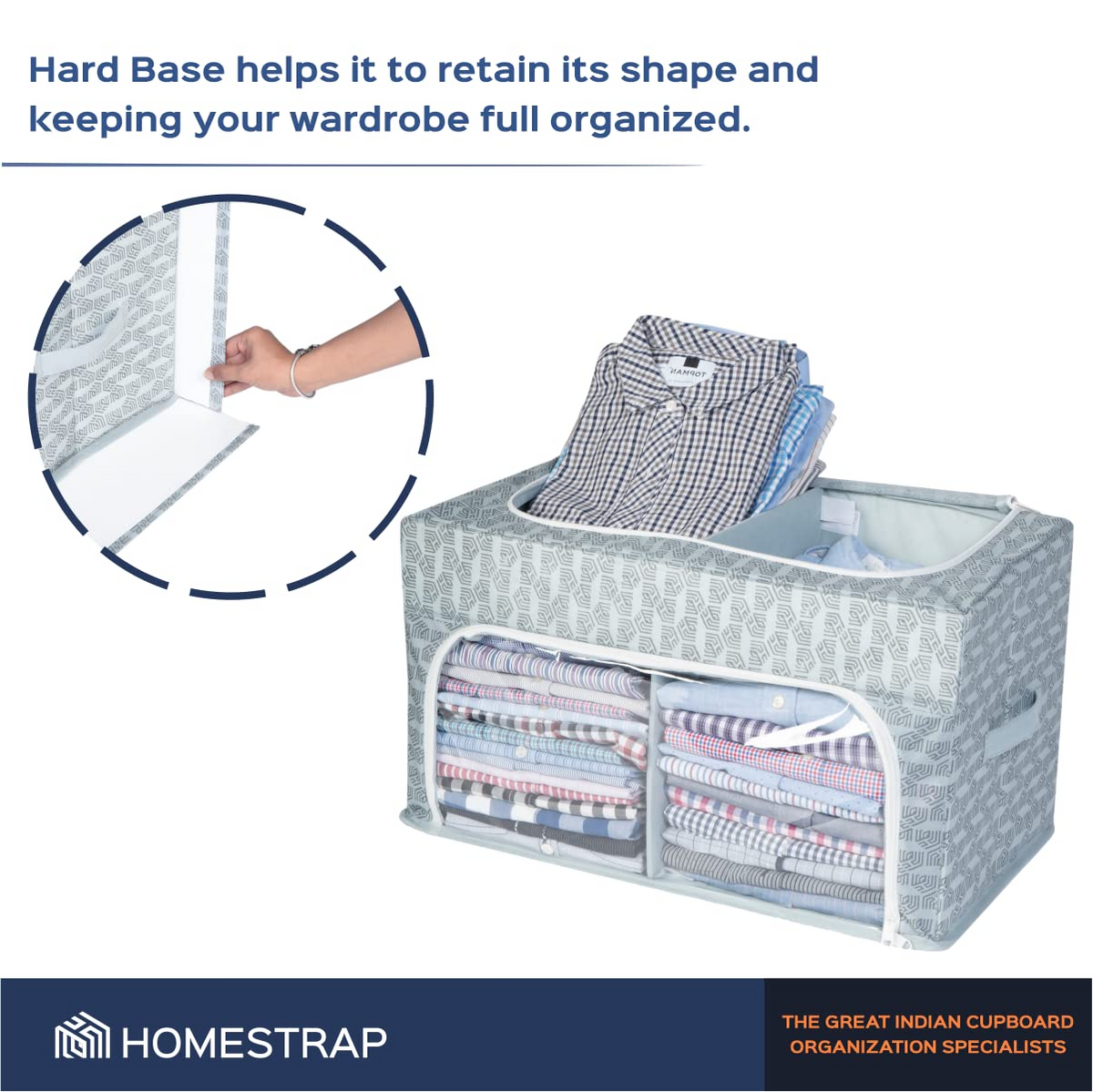 Saree Stacker | Clothes Storage Organizer - Homestrap