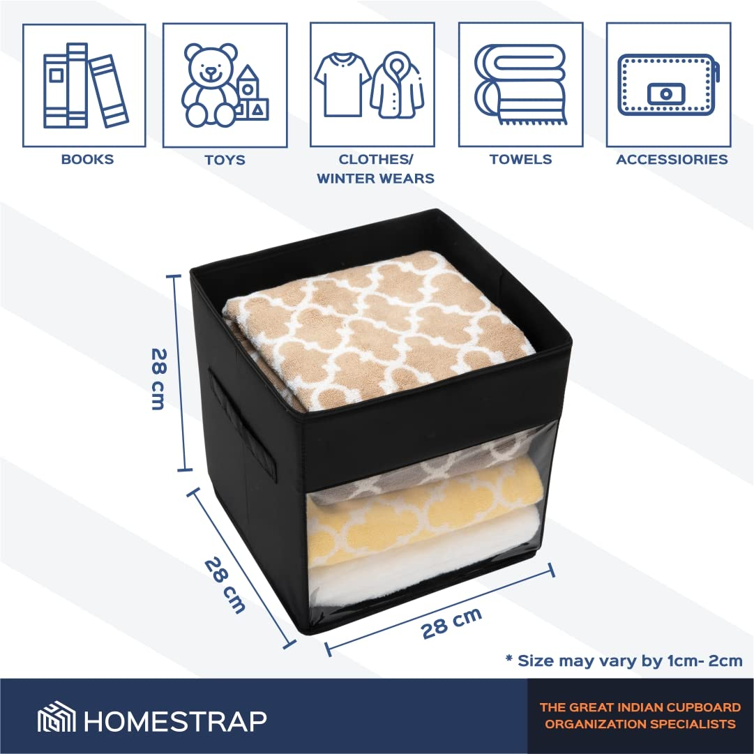 Multipurpose Transparent Storage box (Pack of 2)