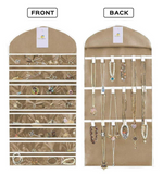 Double Sided Hanging Jewellery Organizer | Pack of 2 - Homestrap