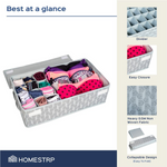 Undergarment Organizer with Lid Closure - Homestrap