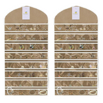 Double Sided Hanging Jewellery Organizer | Pack of 2 - Homestrap